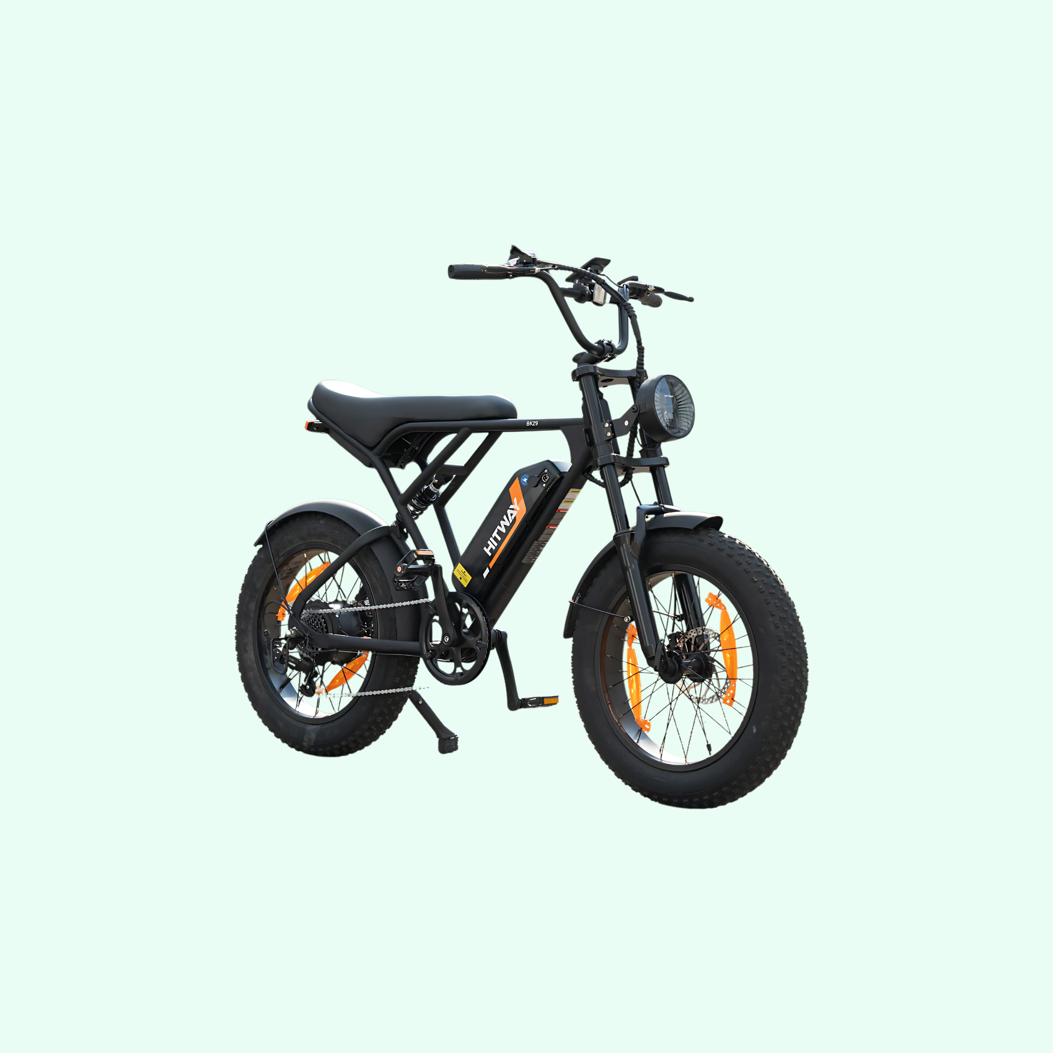 HITWAY BK29 Electric Bike – 250W Motor, 48V 15Ah Battery (Black)