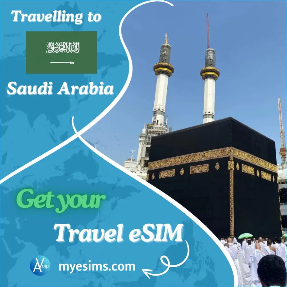Saudi Arabia eSIM Travel Data Roaming eSIM Internet Connectivity 5G