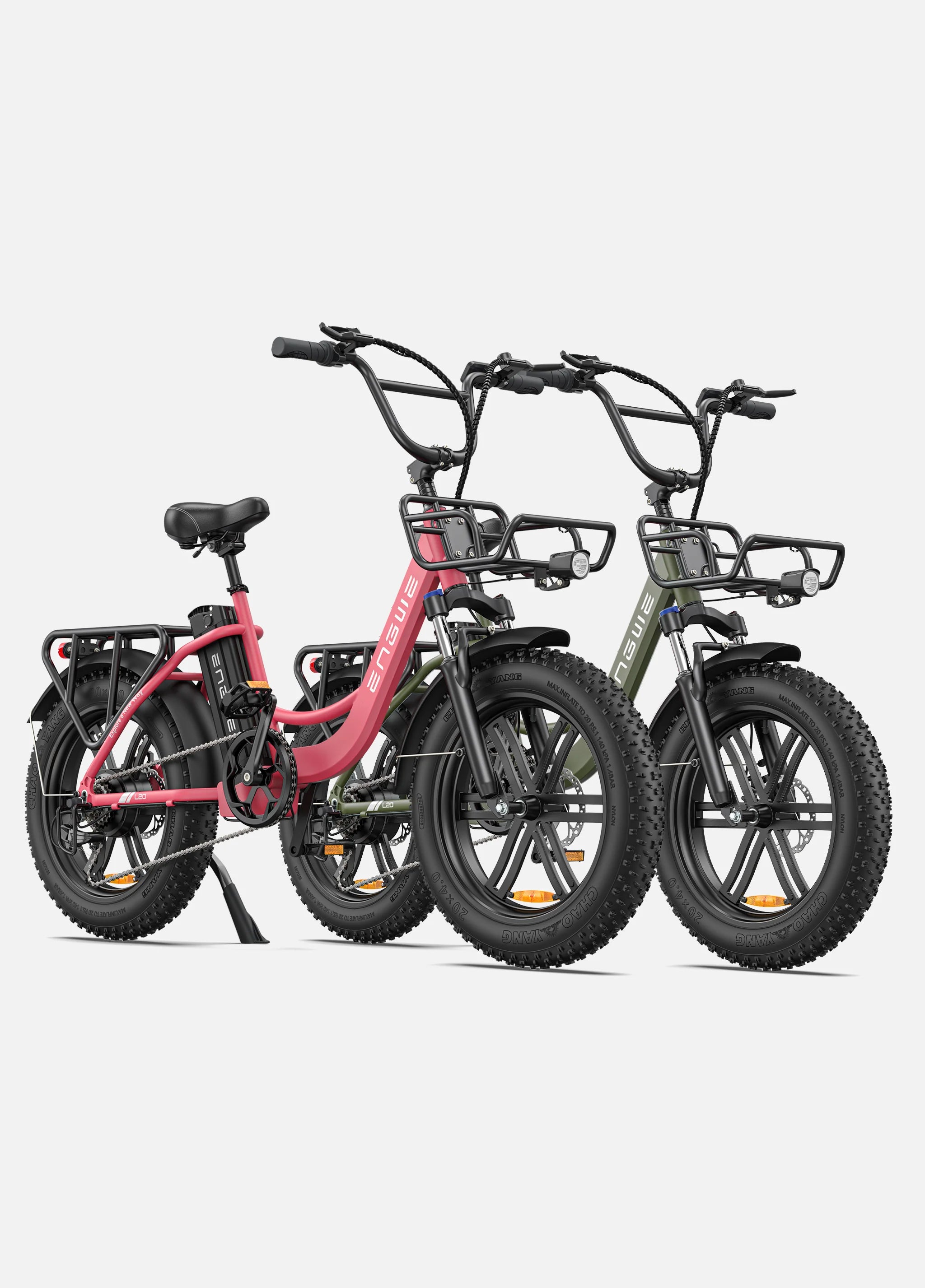 ENGWE L20 COMBO 250W 140 km Max Speed 25 km/h Front Suspension Step-Thru E-bike