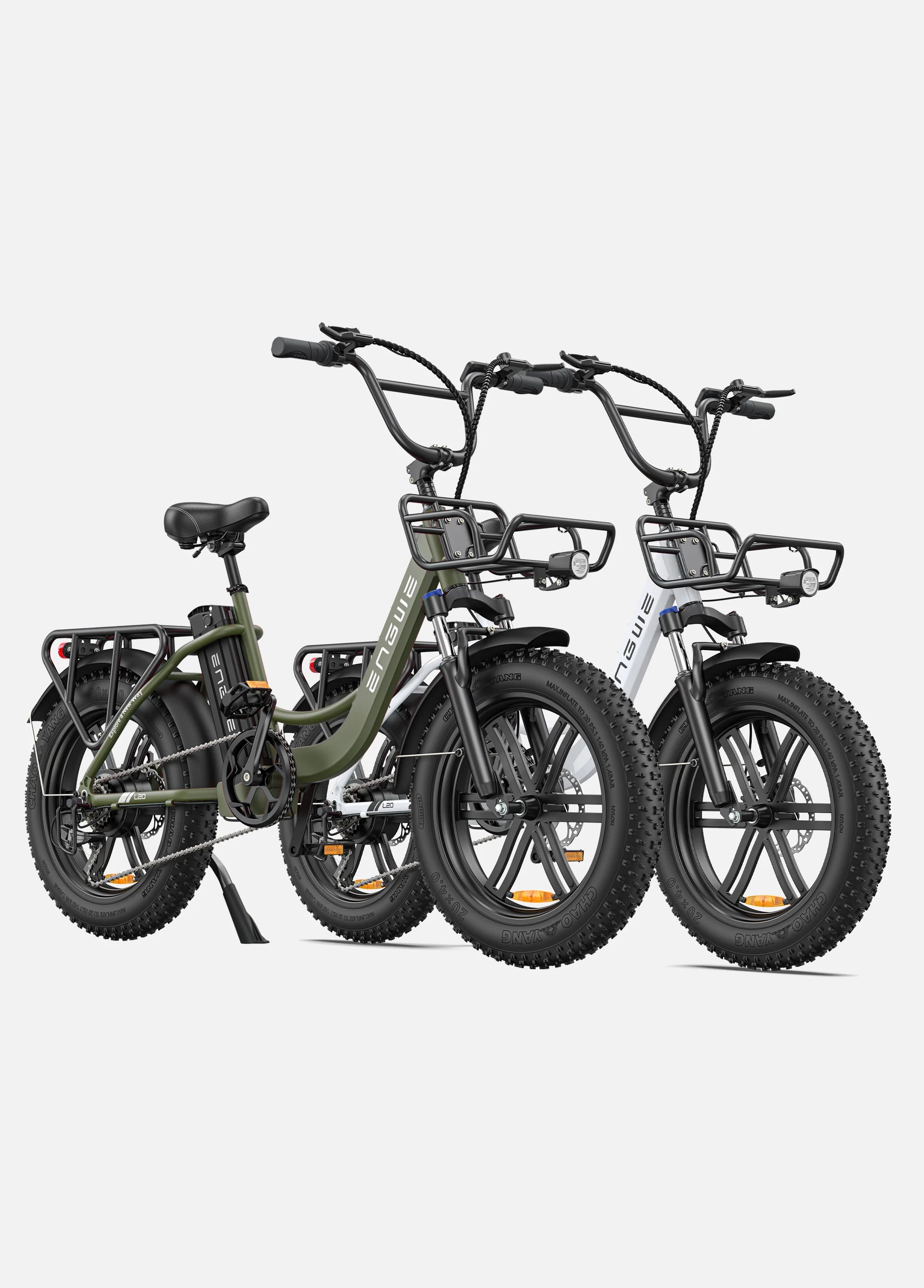 ENGWE L20 COMBO 250W 140 km Max Speed 25 km/h Front Suspension Step-Thru E-bike