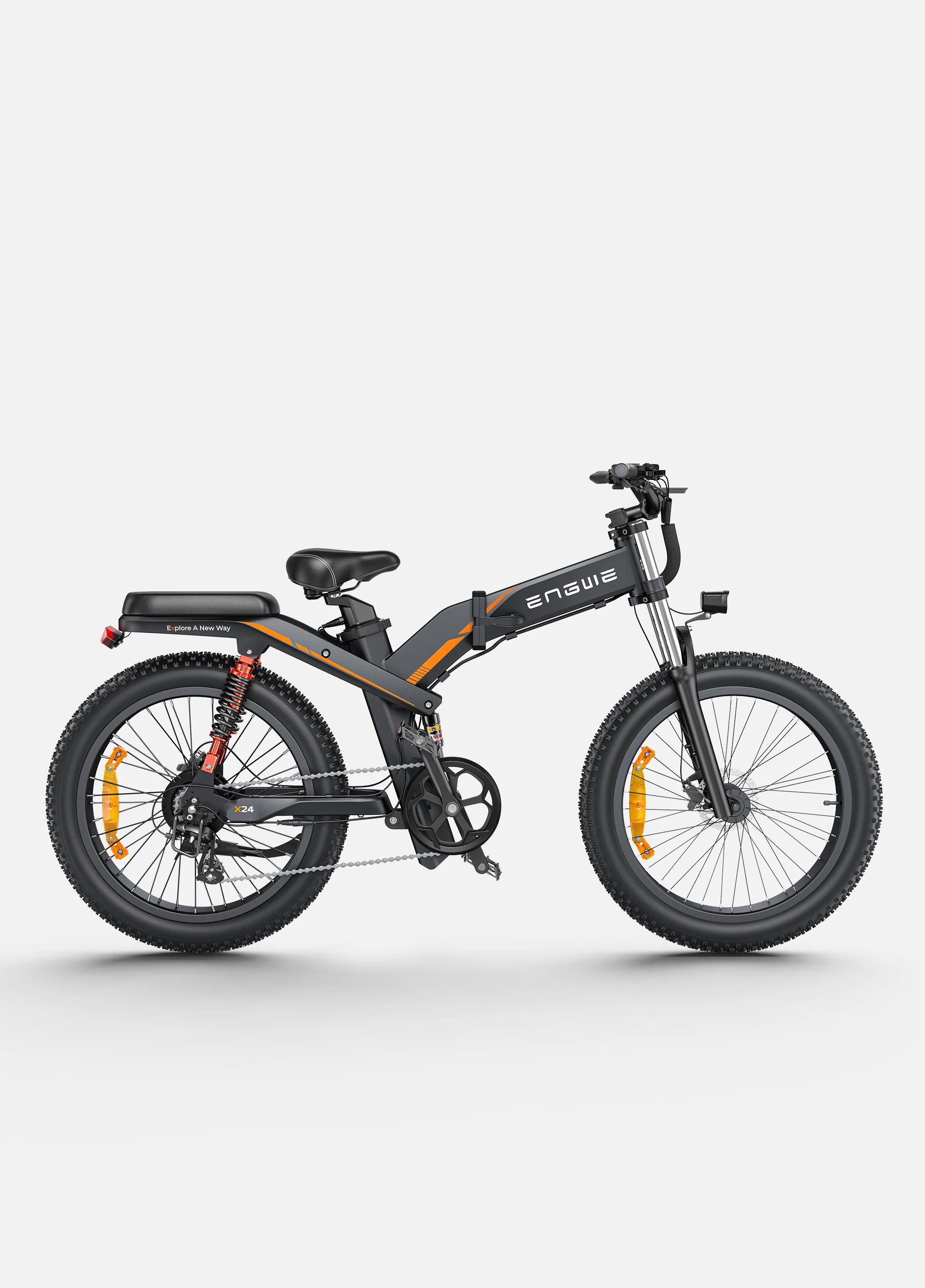 ENGWE X24 1000W All Terrain Foldable Electric Bike with Long Range