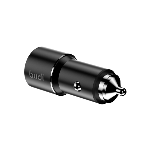 38W PD&QC 2 Ports Ring Led Indicator Aluminium Car Charger