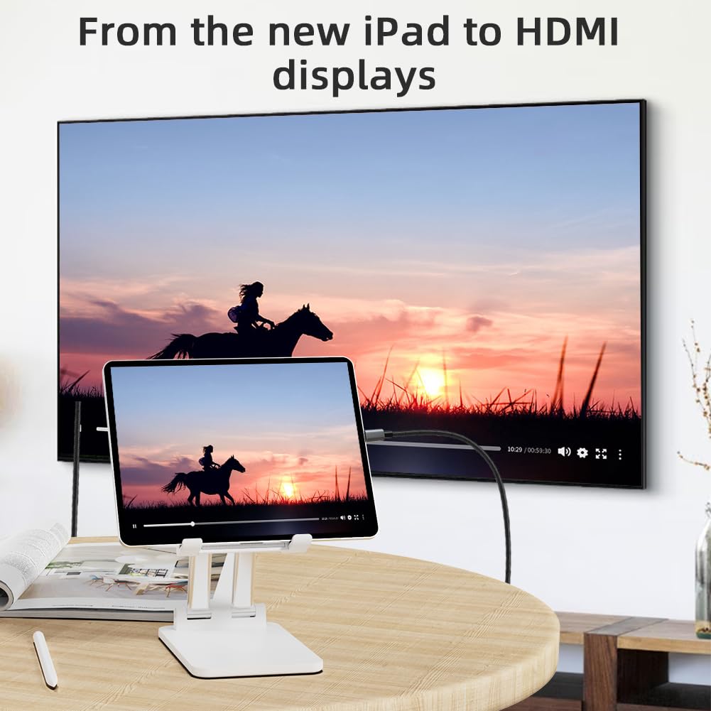 Type C to HDMI 4K High Speed Cable