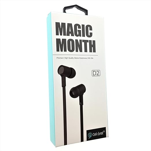 Celebrat D2 Magic Month Head Phone, Black