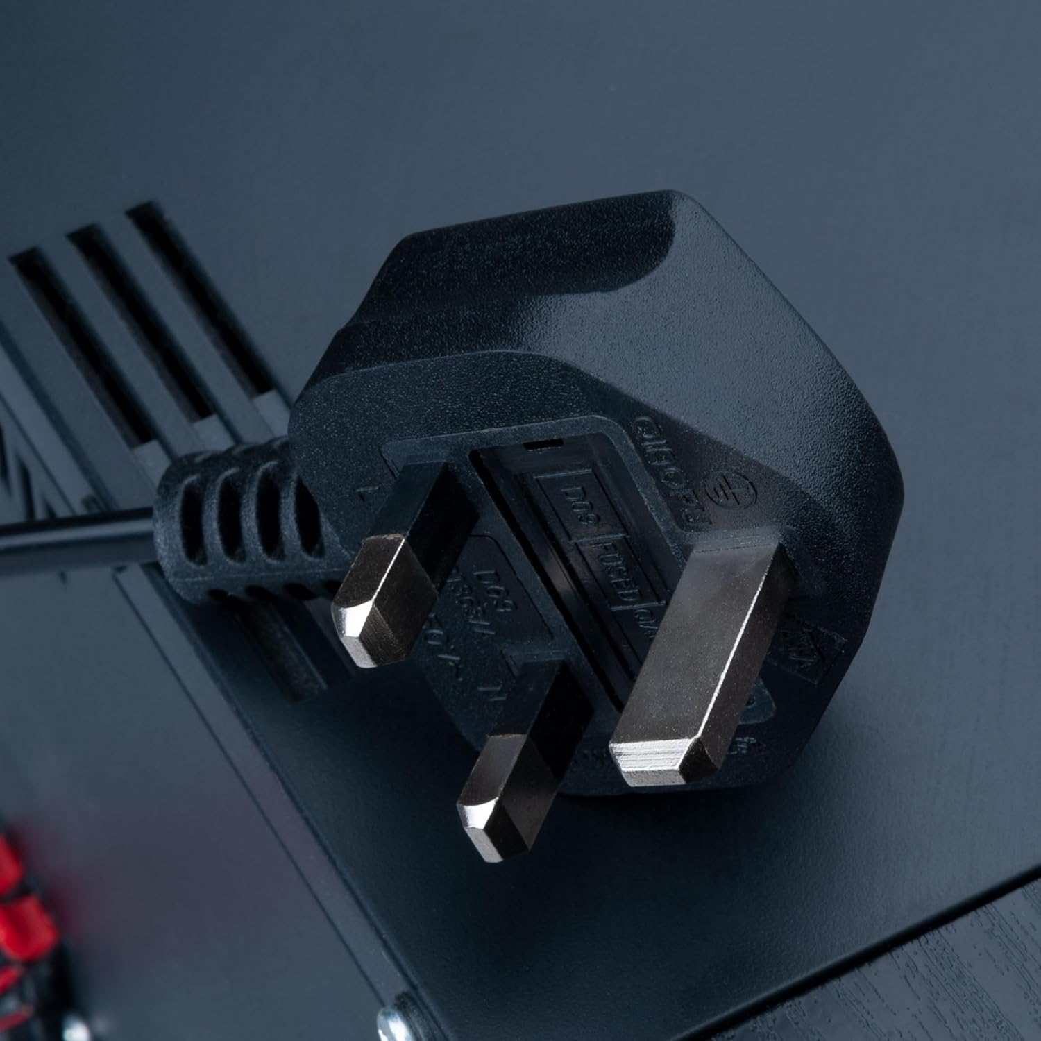 QINOPU 2 Pin Mains Power Lead Charger UK Wall Cord 1m