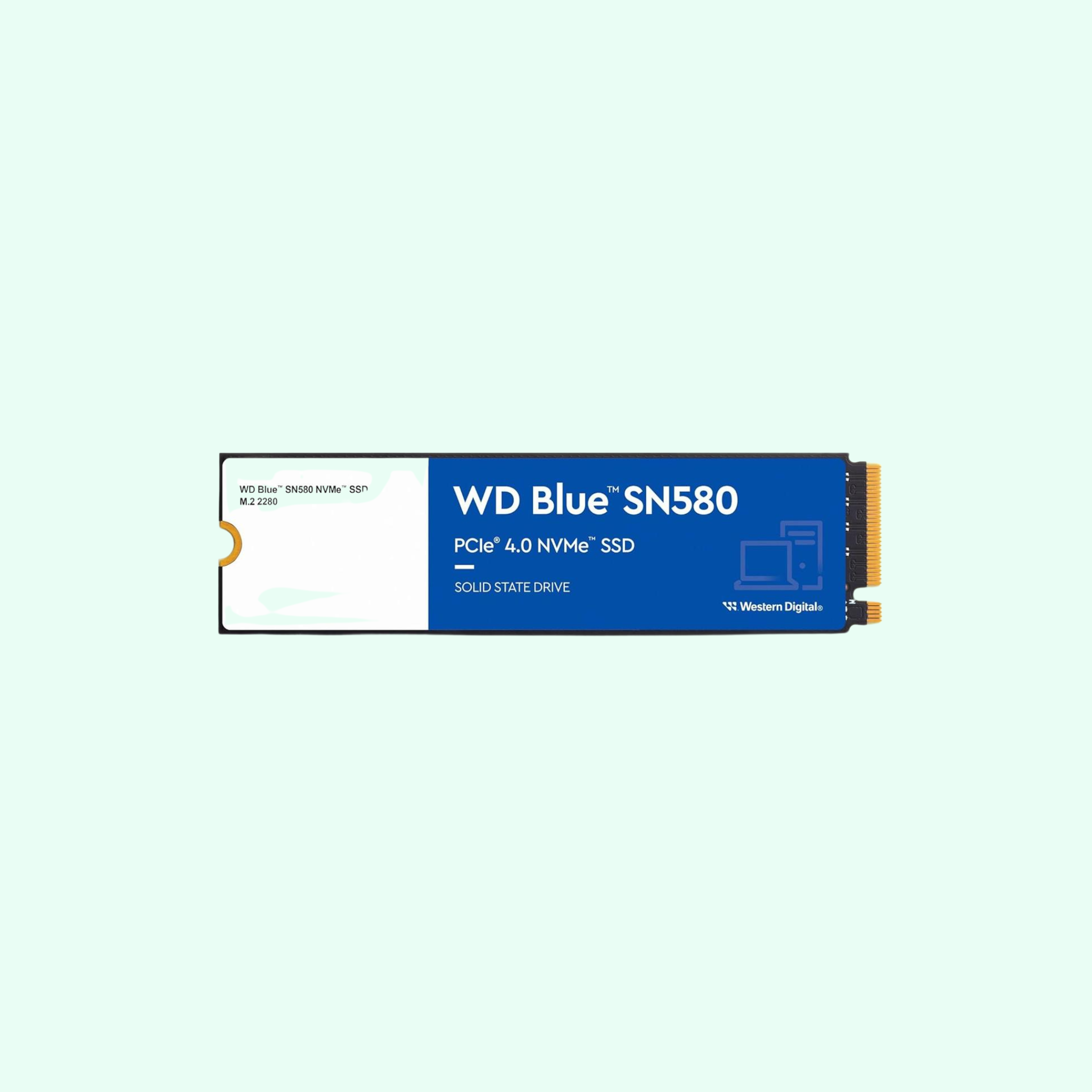 WD Blue SN580 M.2 NVMe Gen4 SSD - up to 2TB