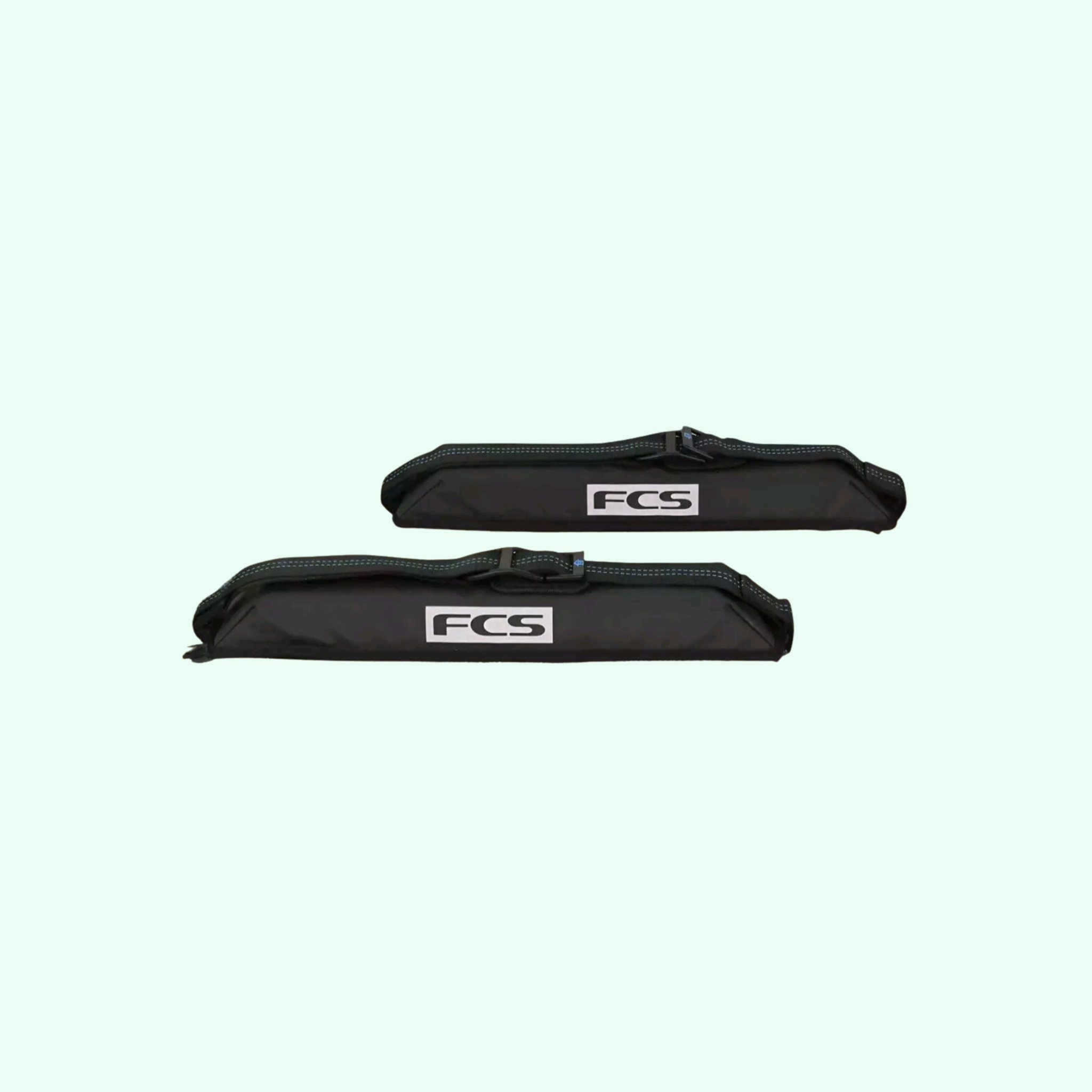 Portable FCS D-Ring Single Soft Roof Racks For Surfboards Fits 1-3 Boards