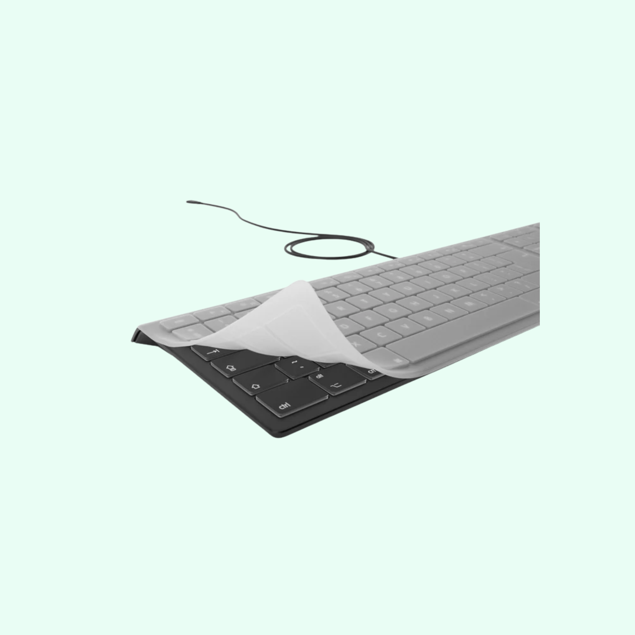 Clear Protection Cover for  Wired Backlit Keyboard