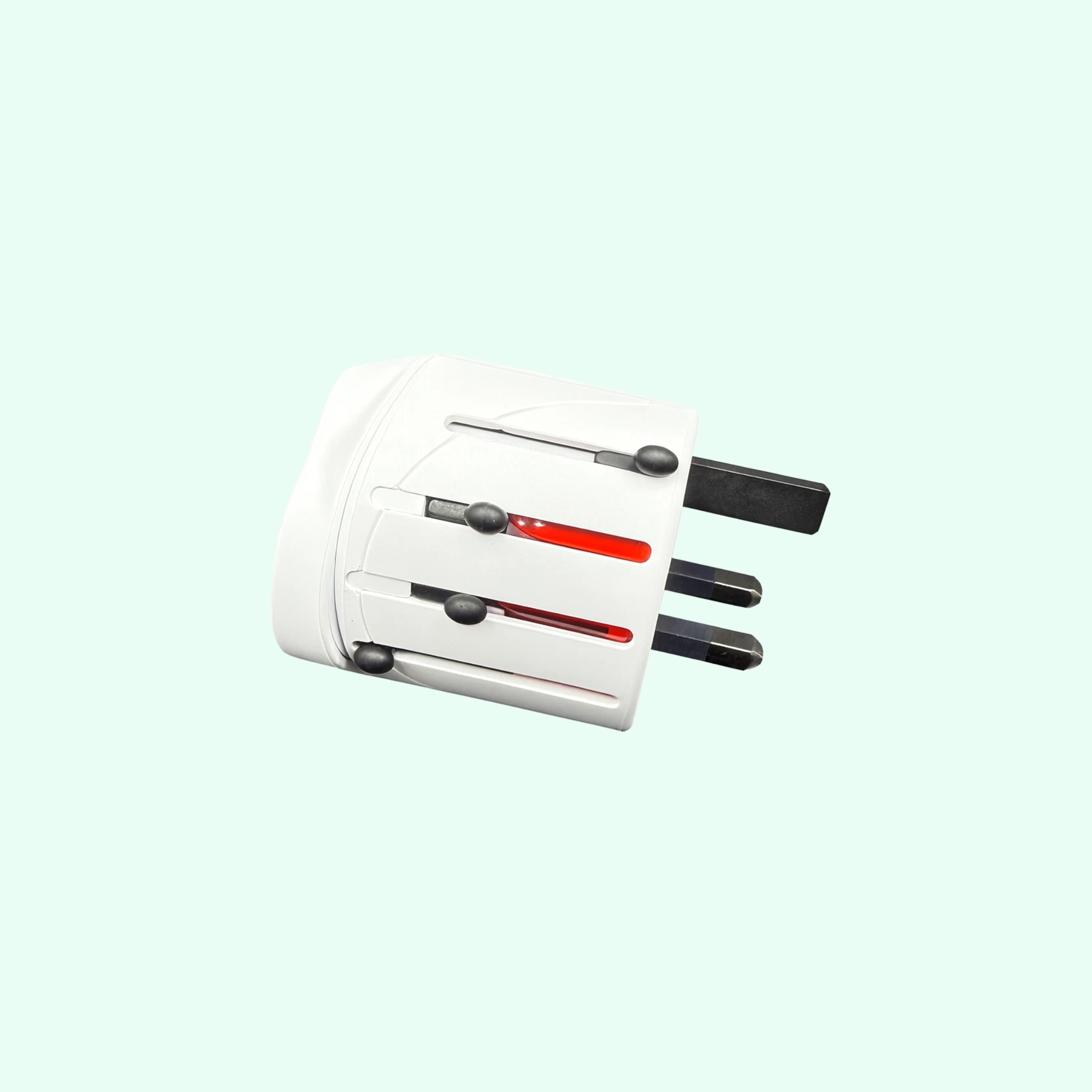 SKROSS Travel Plug EVO Universal Plug 150+ Countries Input and Output - White