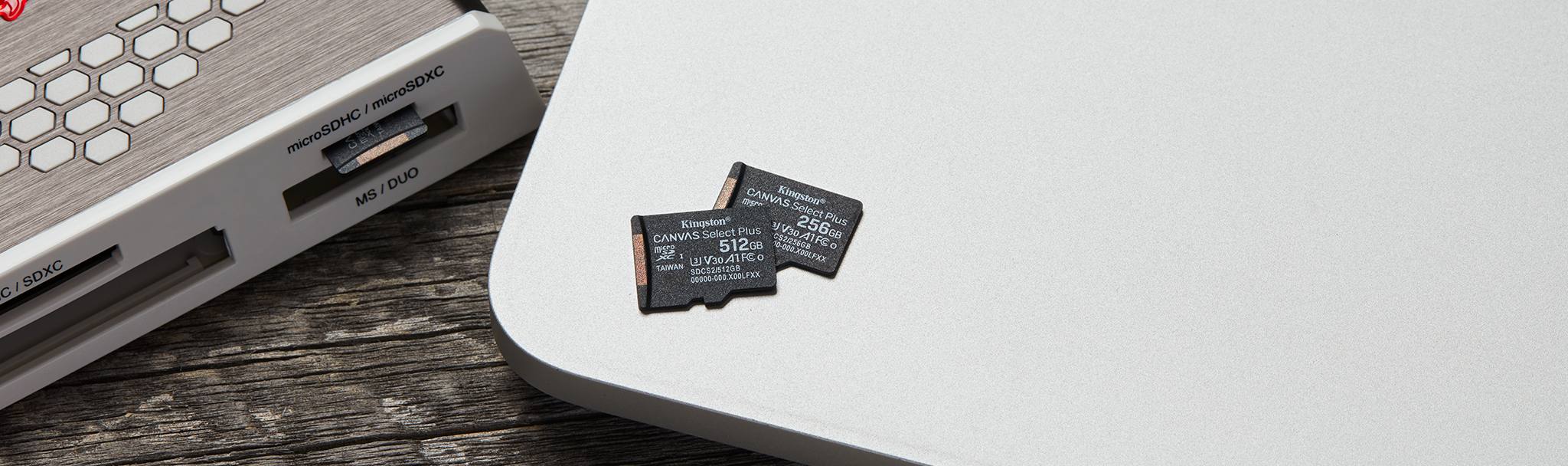 Kingston Canvas Select Plus Micro SD Card with SD Adapter, UHS-I Class 10