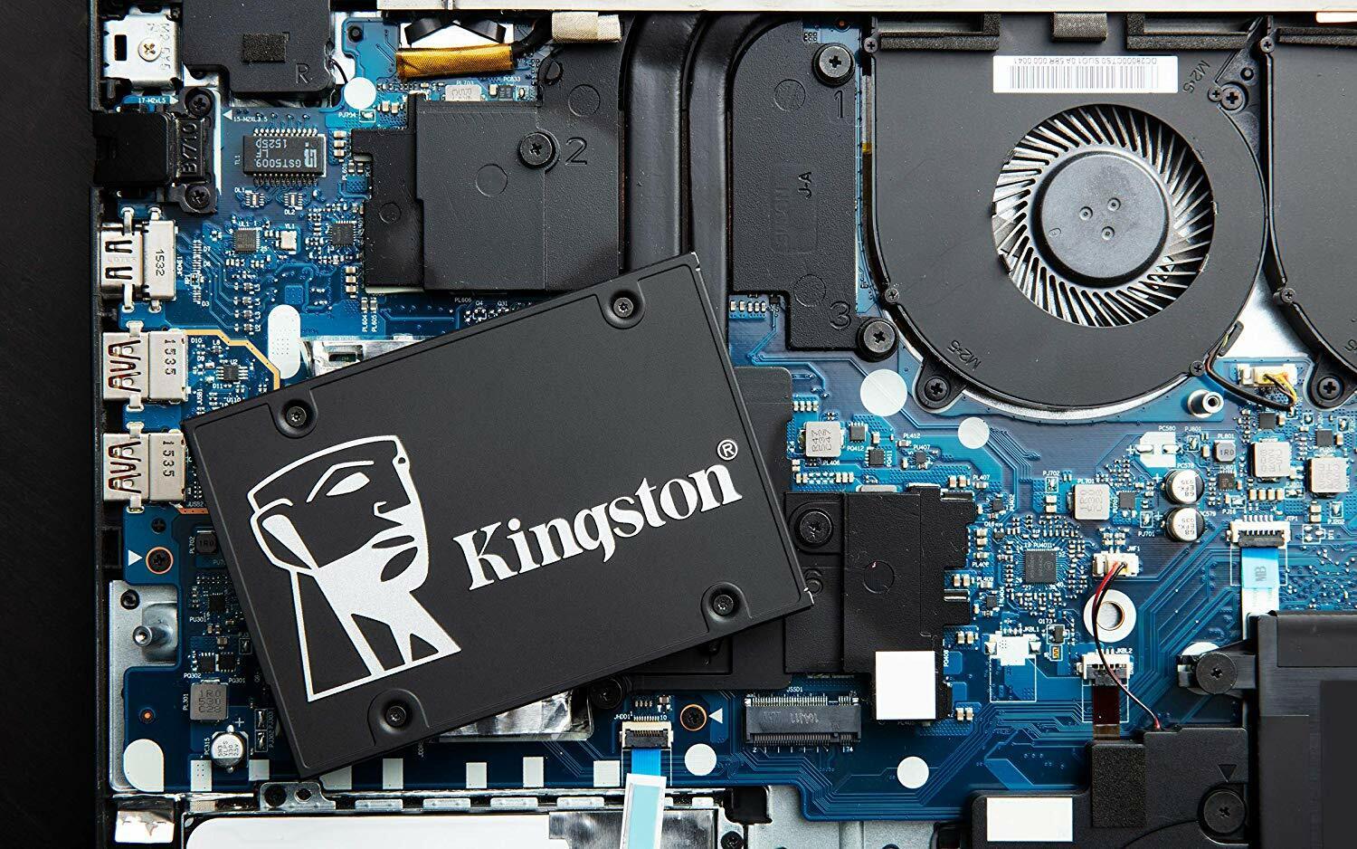 Kingston KC600 2.5" SSD with hardware-based self-encryption solution - 265GB to 1024GB