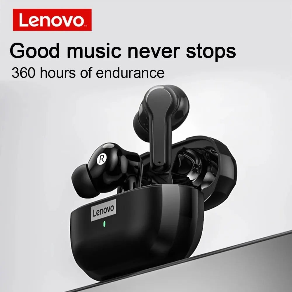 LP1S TWS Wireless Earphones: Bluetooth 5.0, Waterproof, Noise Reduction, Mic