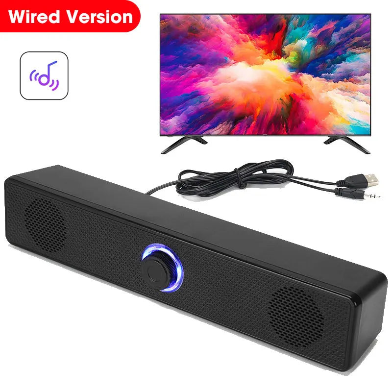 4D Stereo Sound Bar Bluetooth Speaker