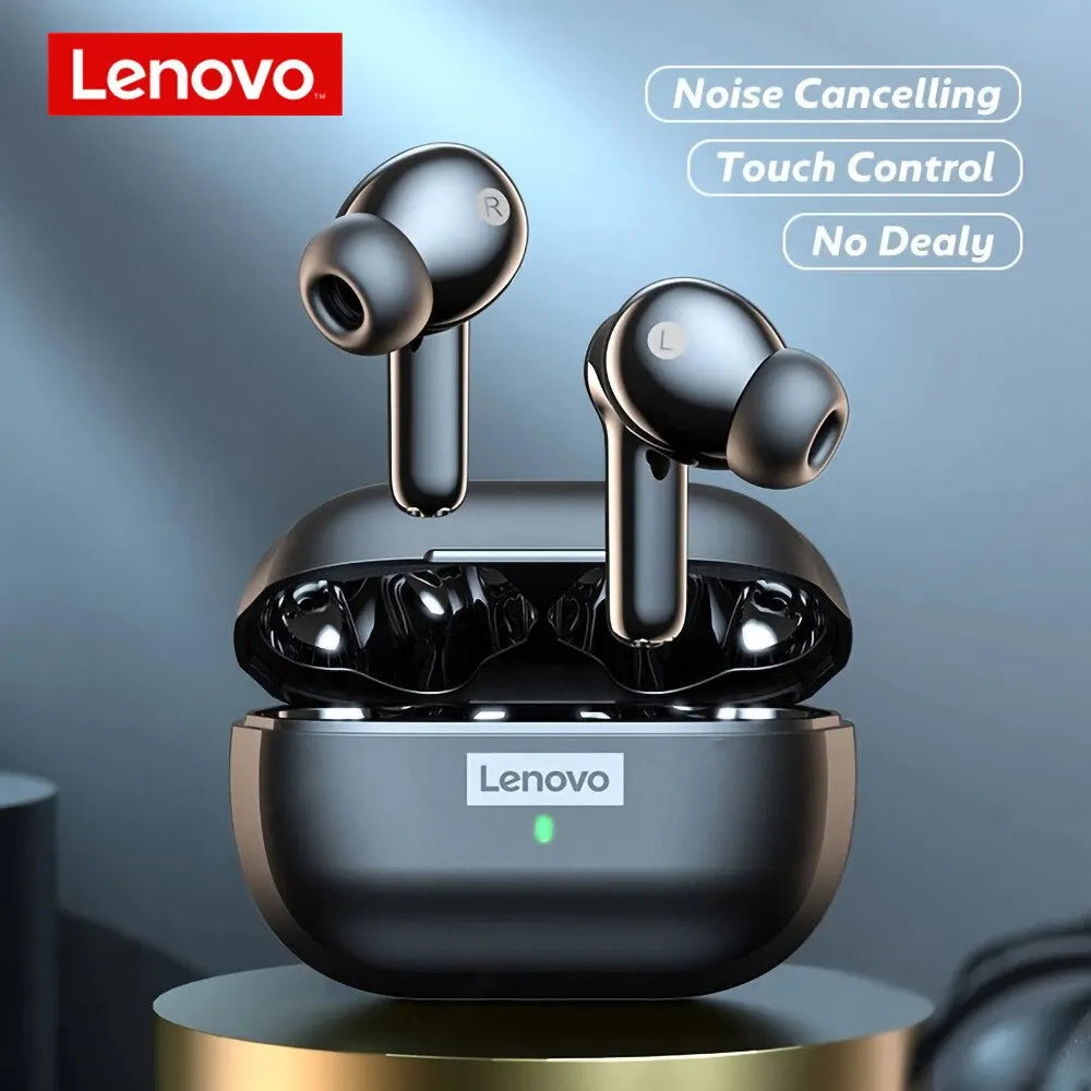 LP1S TWS Wireless Earphones: Bluetooth 5.0, Waterproof, Noise Reduction, Mic