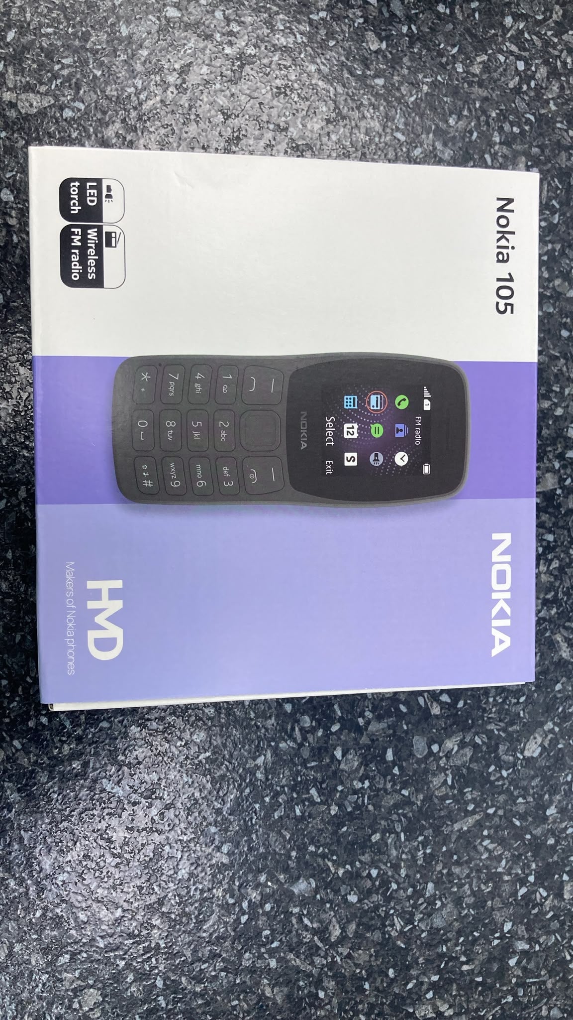 Nokia 105 Dual SIM – Unlocked – Black – Brand New & Genuine