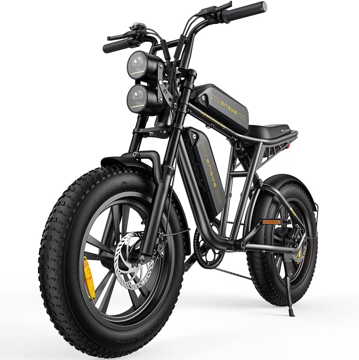 ENGWE M20 75KM+75KM Max Speed 25 km/h Dual Suspension Long Range E-bike (Dual Battery)