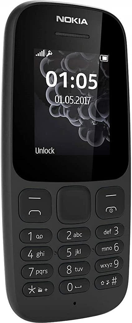 📱 Nokia 105 Dual Sim - Brand New Full Box Unlocked Sim Free