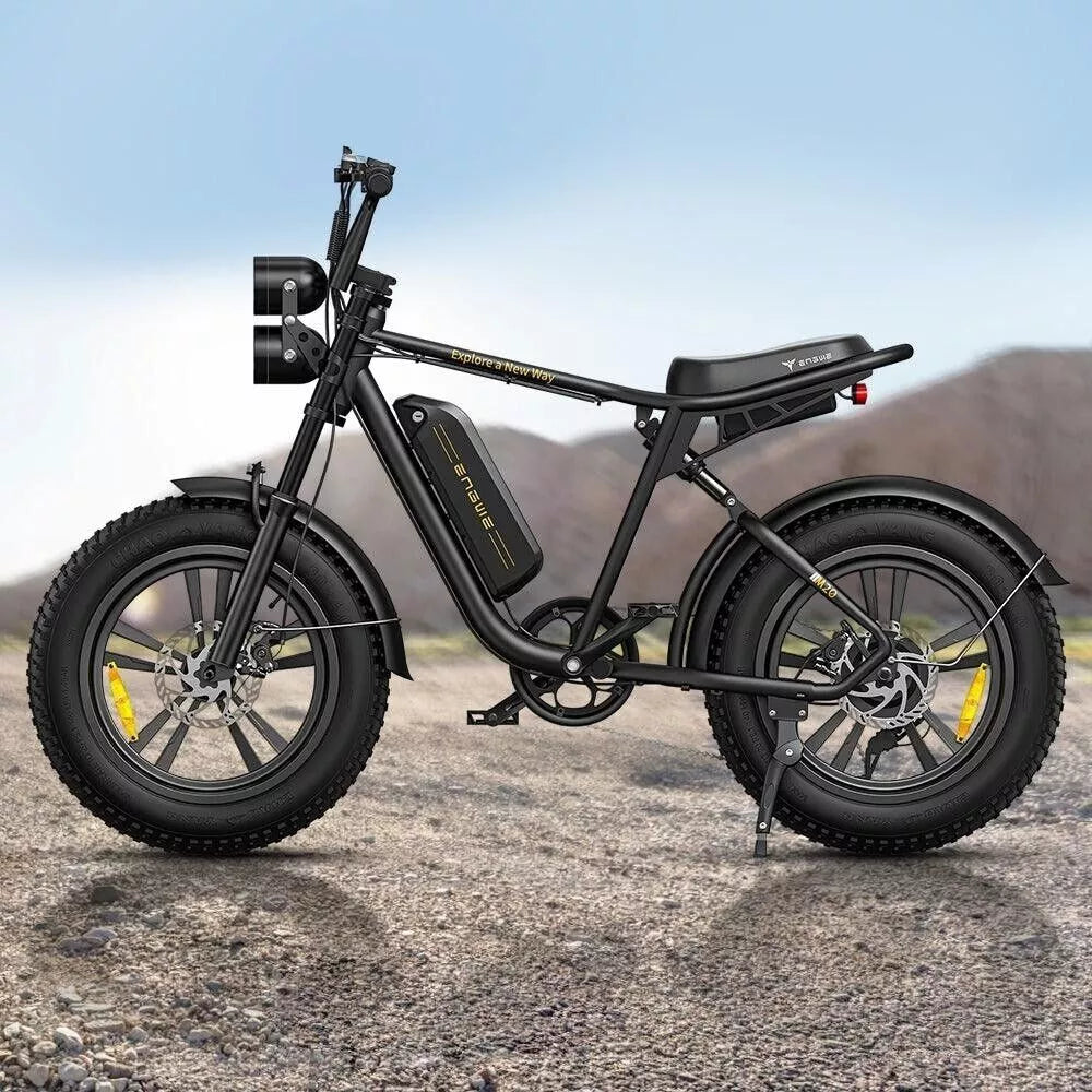 ENGWE M20 75KM+75KM Max Speed 25 km/h Dual Suspension Long Range E-bike (Dual Battery)