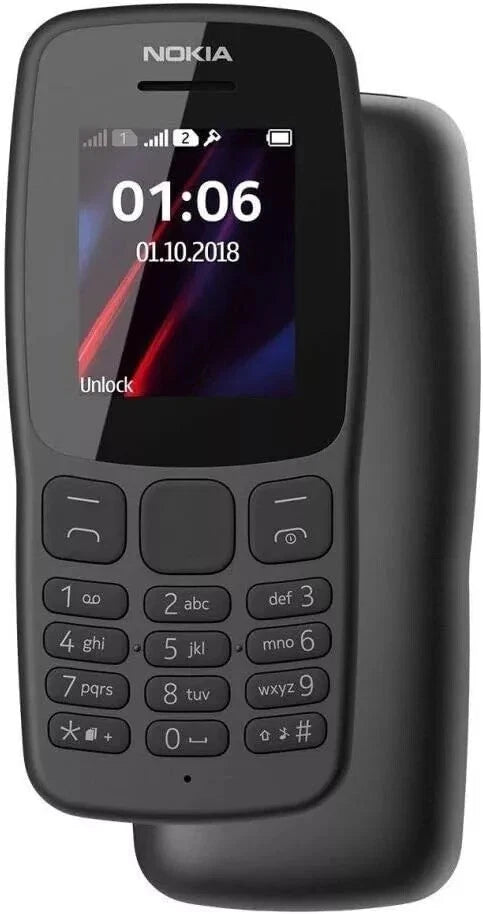 📱 Nokia 105 Dual Sim - Brand New Full Box Unlocked Sim Free