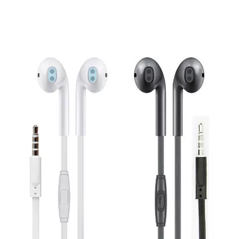 3.5mm Jack Headphones Earphones Handsfree Mic For  Mobile Phones