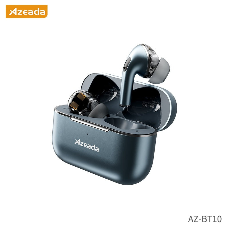 Azeada BT10 Bluetooth Headset - TWS in-ear Bluetooth 5.3 headset, good sound, low latency