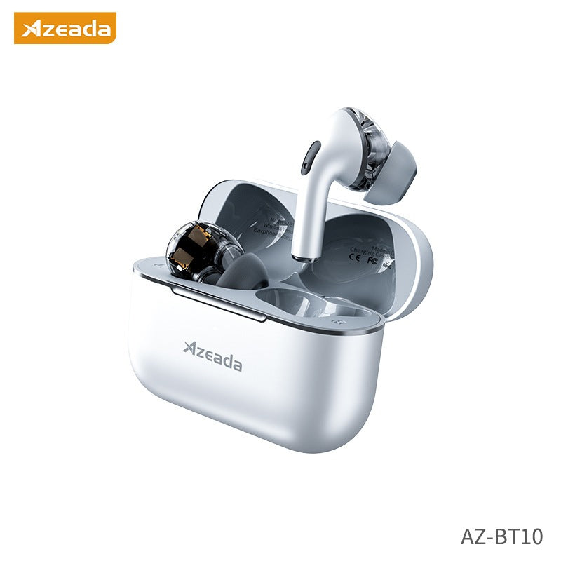 Azeada BT10 Bluetooth Headset - TWS in-ear Bluetooth 5.3 headset, good sound, low latency